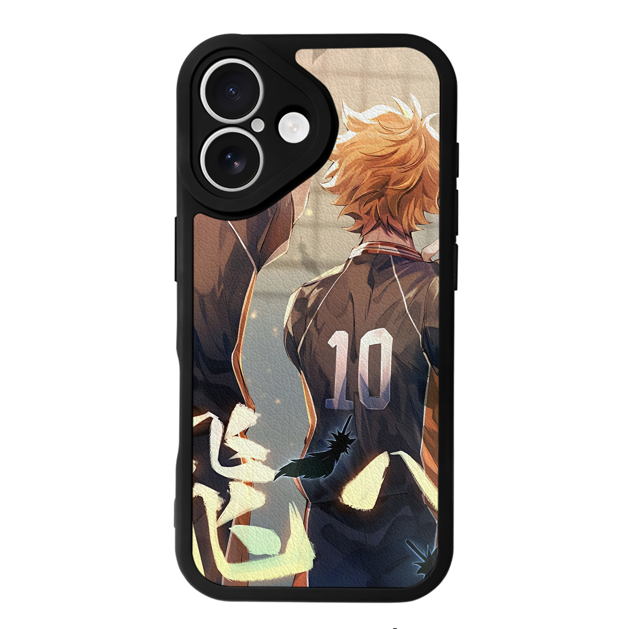 （画像用） ハイキュー!! Haikyu!! 【iPhone 16シリーズ対応】シリコンスマホケース（レザー調） 材質：シリコン